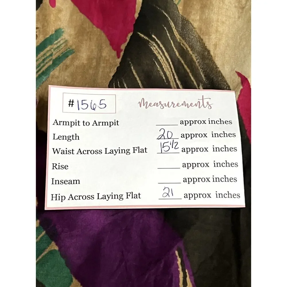 Ann Taylor Brown Black Green Purple Pink To Knee A-line Lightweight Skirt Size 8